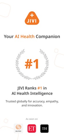 Jivi: AI Health & Mind Coach iPhone screenshot