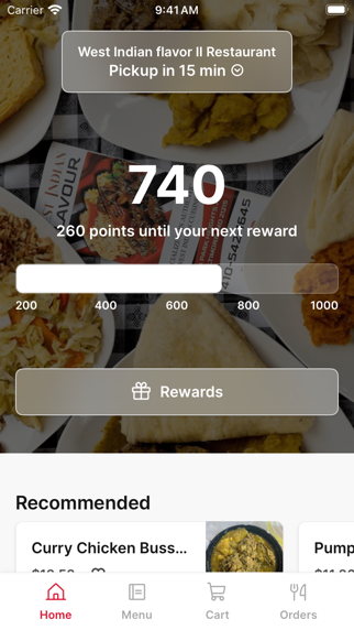 West Indian Flavour app screenshot