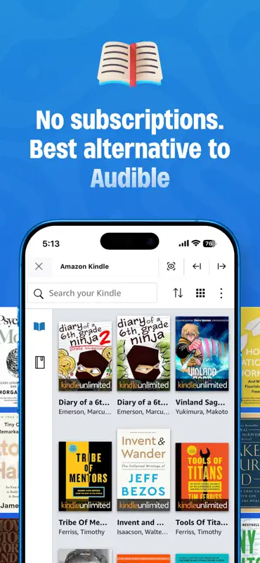 AudioBooks Unlimited to Kindle screenshot 8 of 9