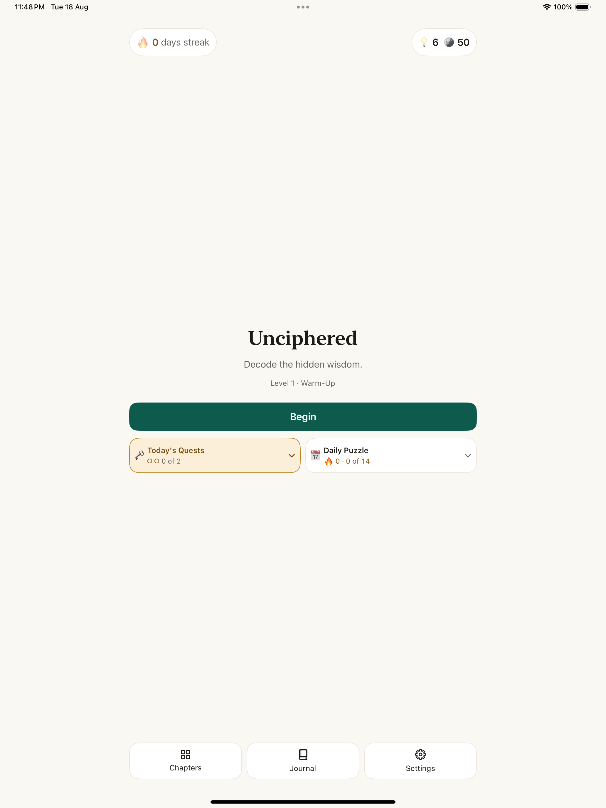 Unciphered: Cryptogram Puzzle screenshot 7
