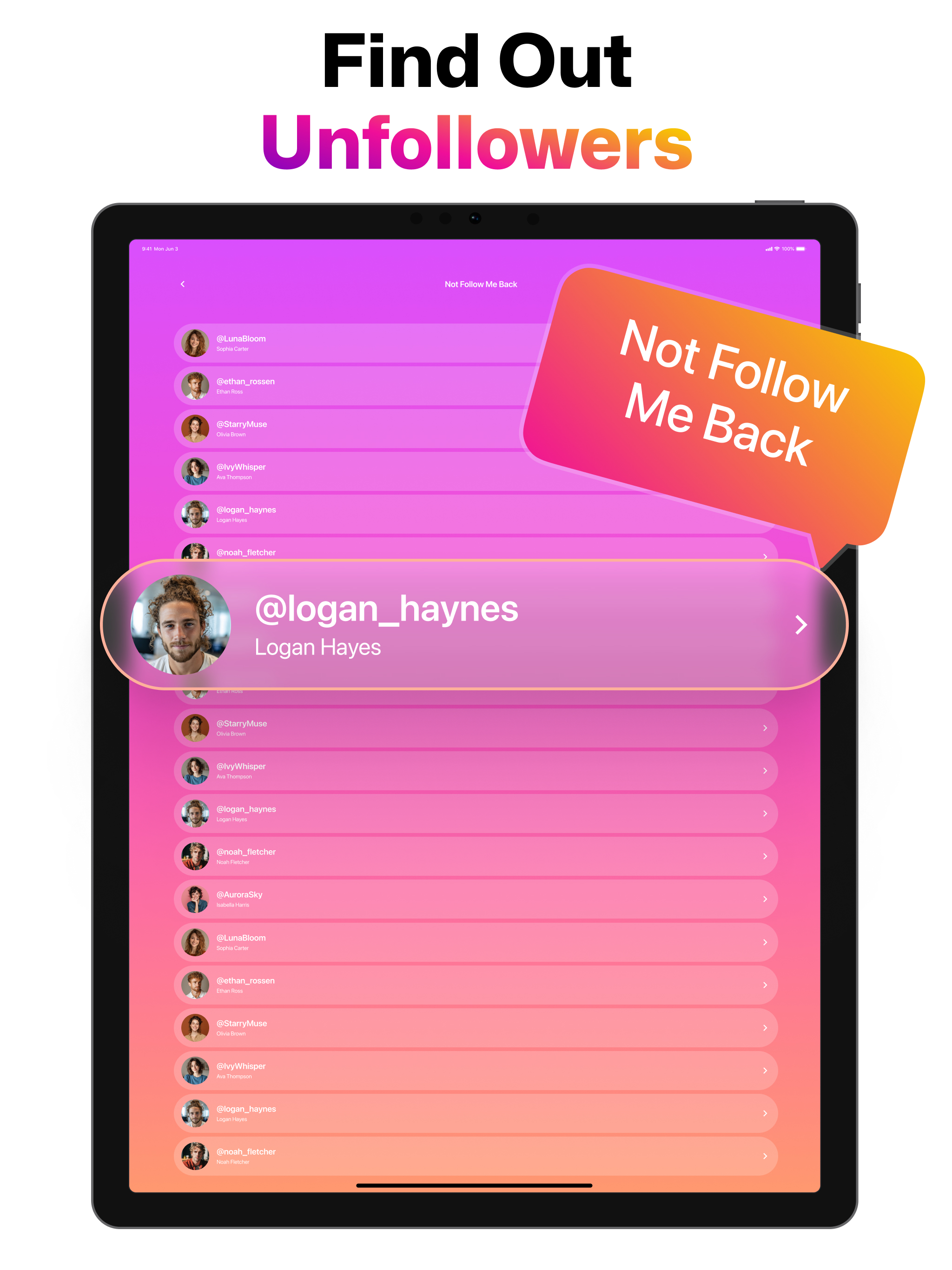 My Followers Unfollow Tracker