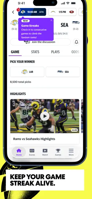 Yahoo Sports: Scores and News screenshot 6