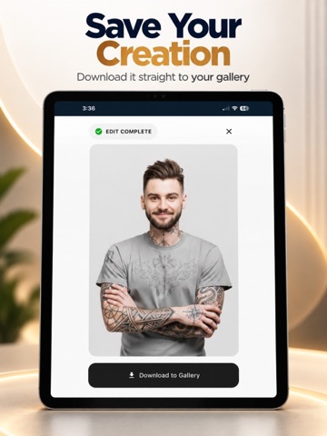 MirageAI: Photo & Video Editor iPad screenshot