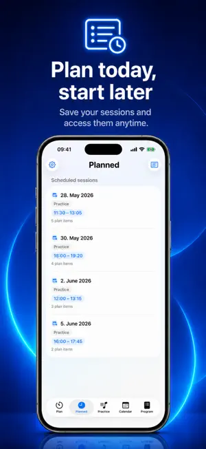 PracticePlan screenshot 2