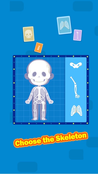 Skeleton Sort: Human Body Screenshot