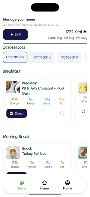 WellFed Meal Plan screenshot 4