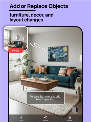 AI Home Design & Interior Plan iPad screenshot