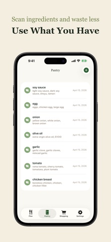 Diety Dinner Planner Screenshot 3 of 6