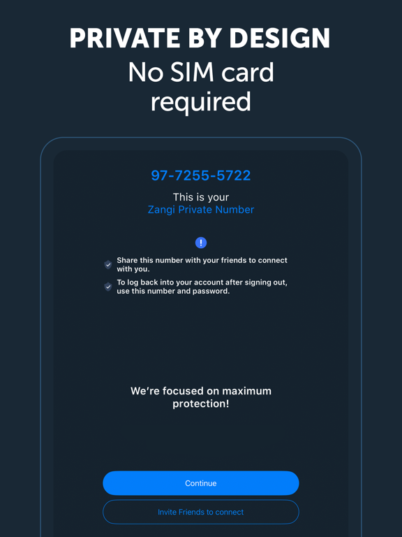Screenshot #4 pour Zangi Private Messenger