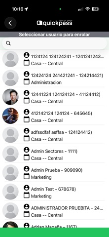 Quickpass Mobile Screenshot 3 of 6