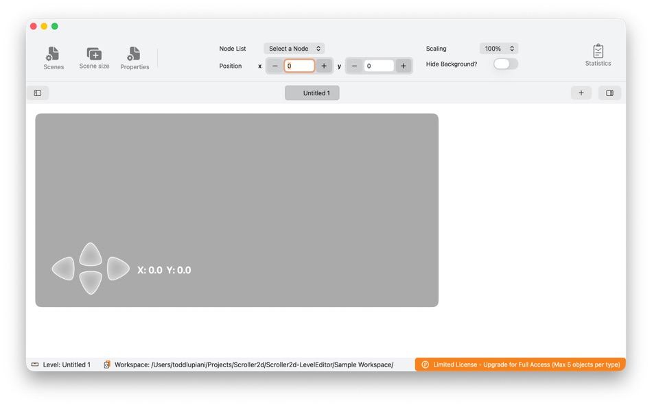 #5. Scroller2d (macOS) Door: Cool Monkey, LLC