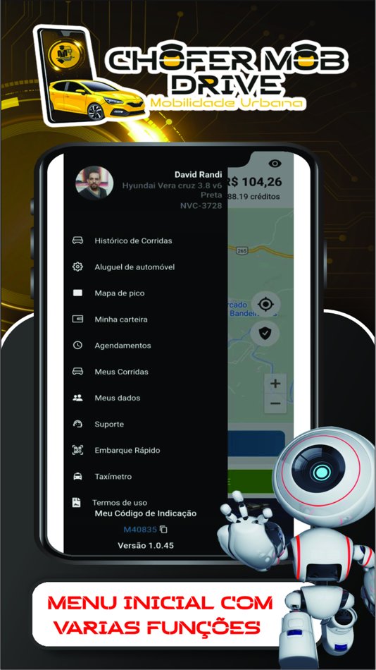 #3. Chofer Mob Drive - Motorista (iOS) By: CHOFER MOB DRIVE - MOBILIDADE URBANA