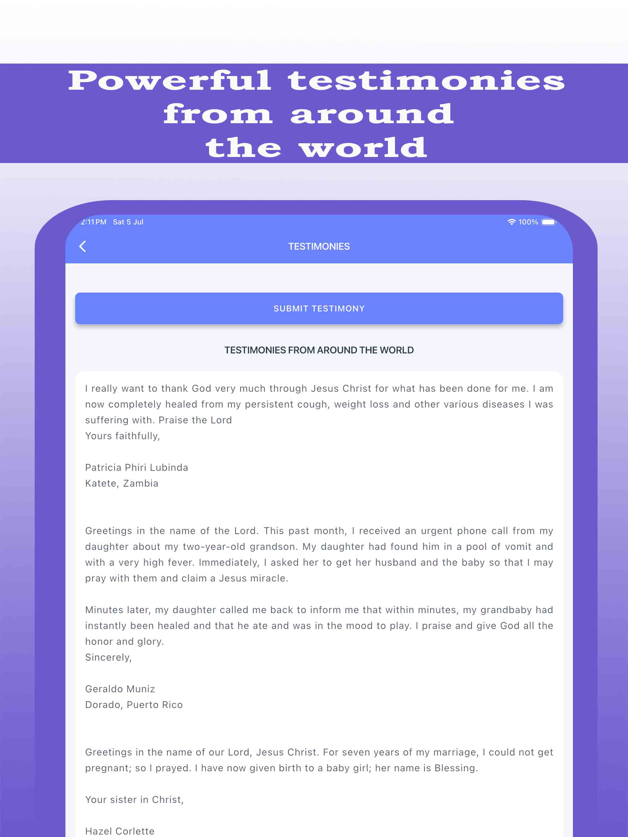 Powerful Prayer Points, Verses