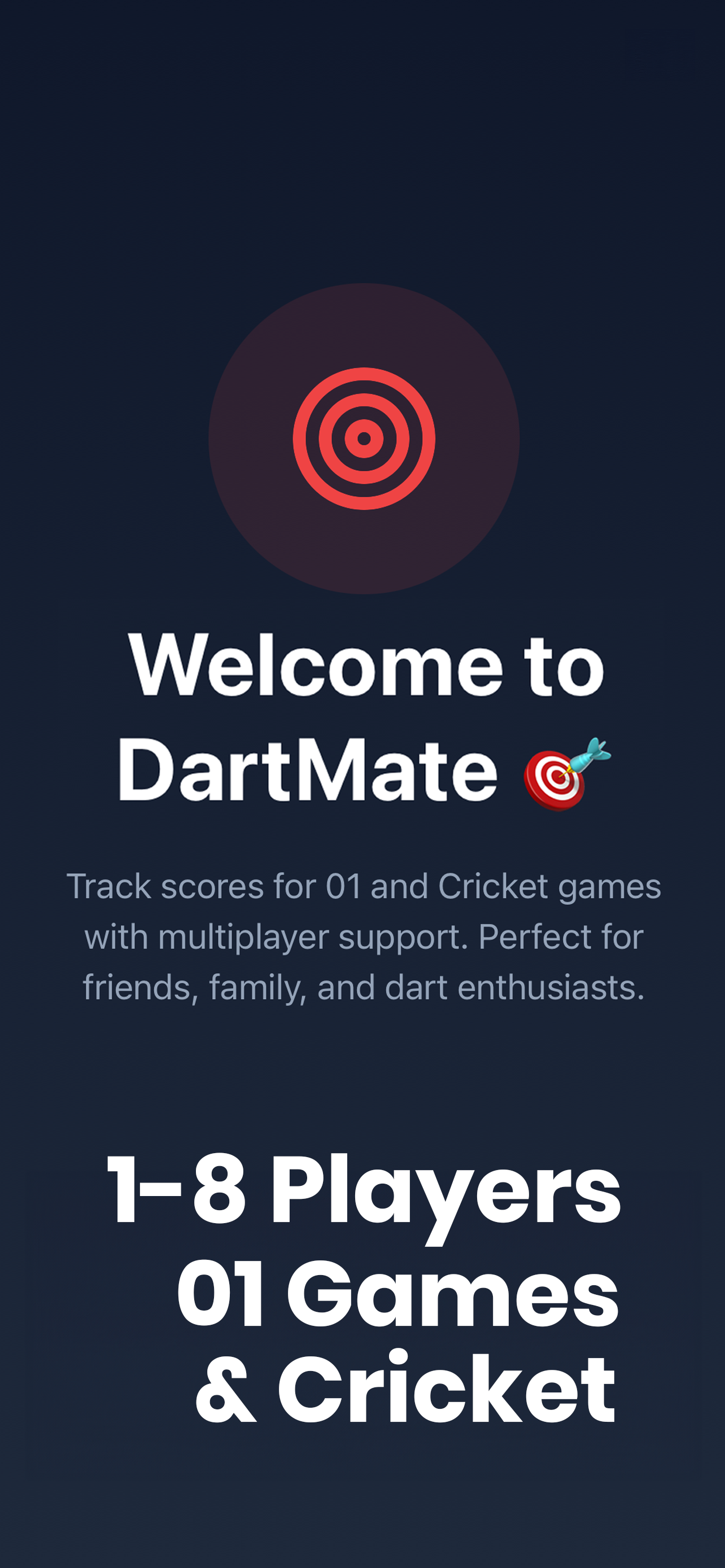 Dart Mate: Scorer & Counter