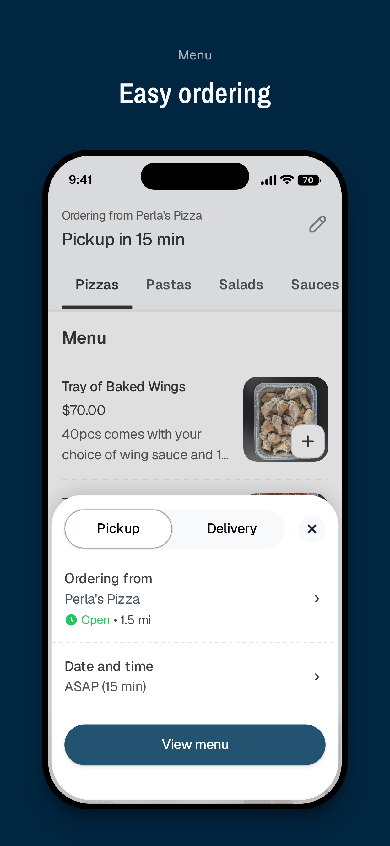 Perla's Pizza screenshot 3