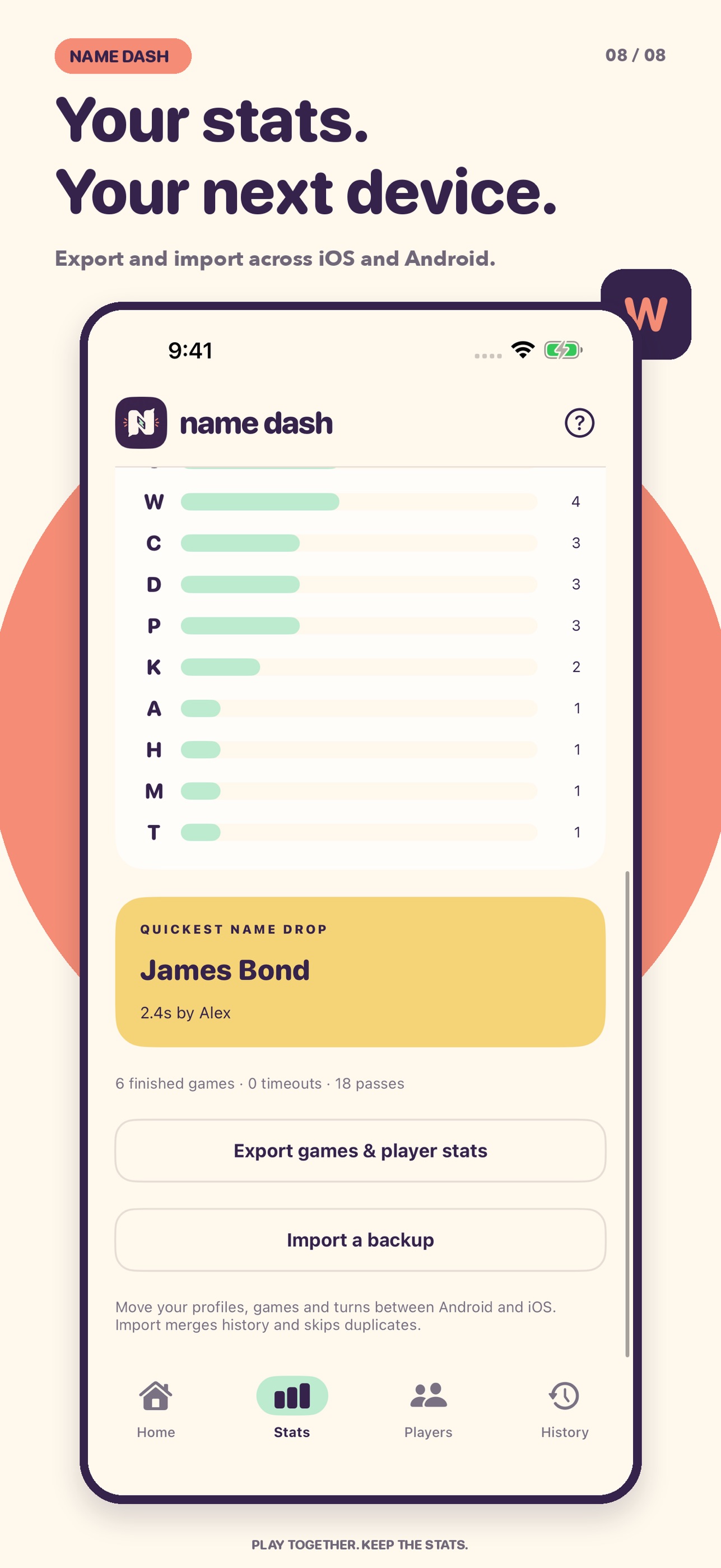 Screenshot 8 of Name Dash
