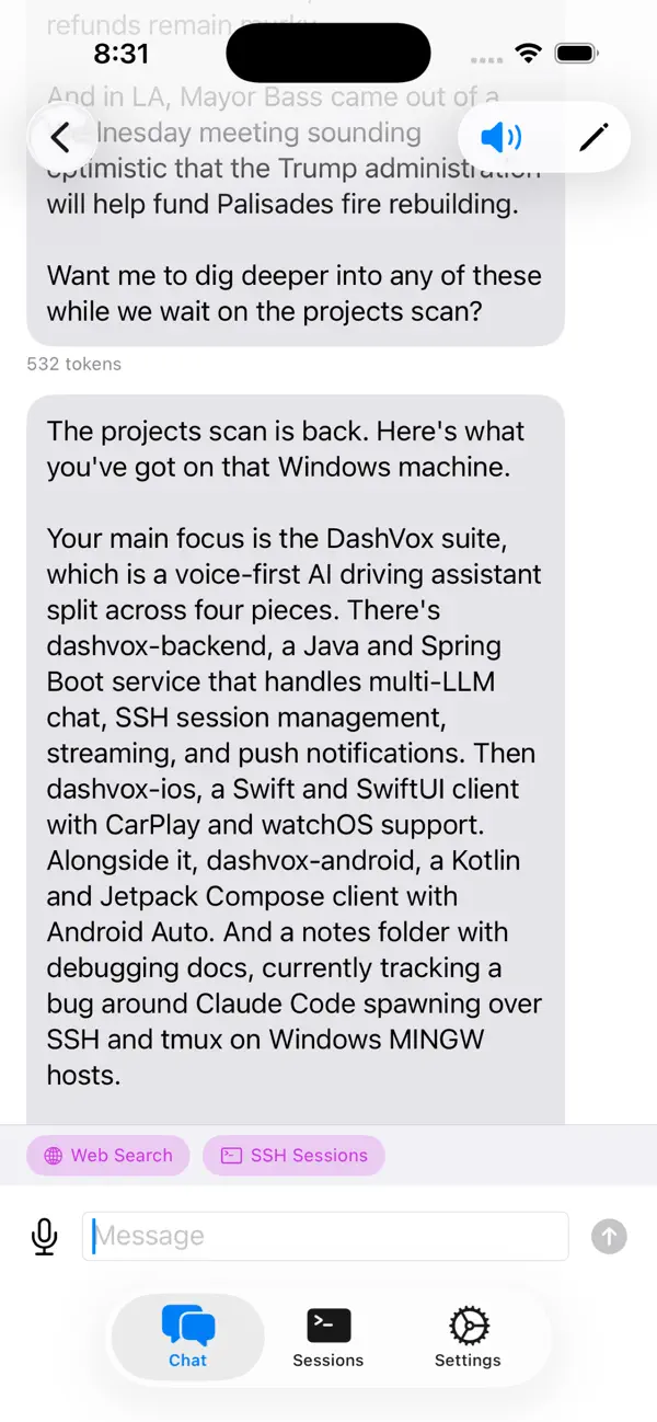 #3. DashVox (iOS) By: JACK ZANTE HAYS