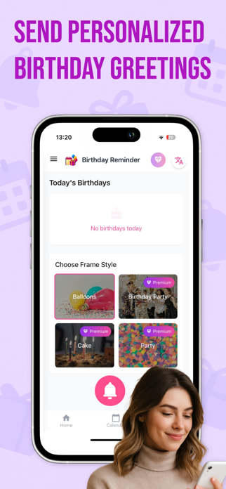 Birthday Planner & Reminder Screenshot 3 of 4