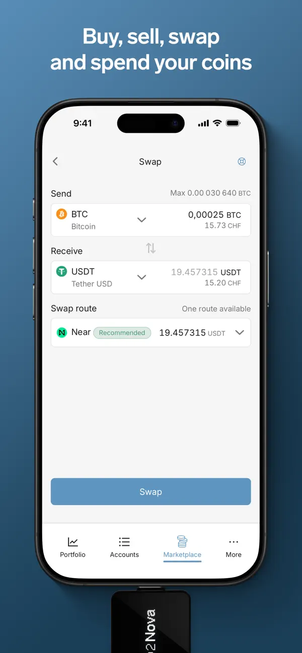 BitBoxApp, Screenshot 3