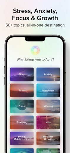 Aura: Meditation & Sleep, CBT screenshot 5