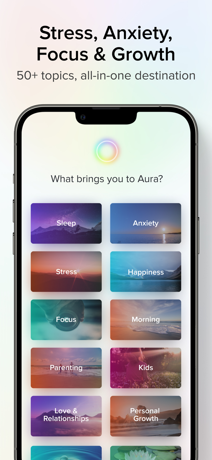 Aura: Meditation & Sleep, CBT screenshot 5