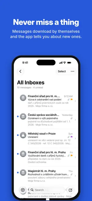 Moje Datovka screenshot 2