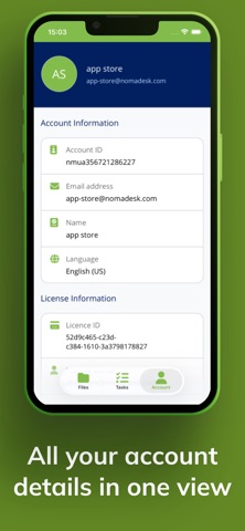 App screenshot