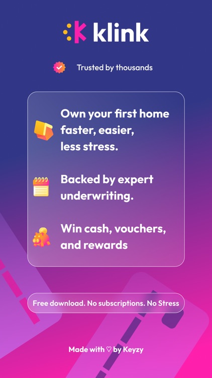 Klink‎: Save, Plan, Buy A Home