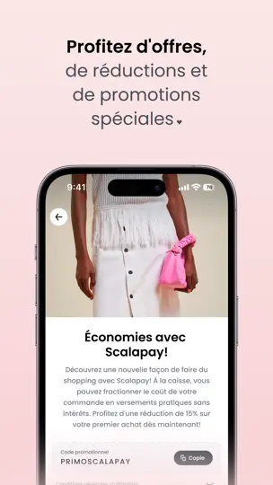 Capture d'écran de Scalapay | Paiement Fractionné sur iPhone 4
