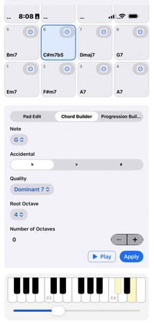 MPC Progression Builder Screenshot 1 of 3