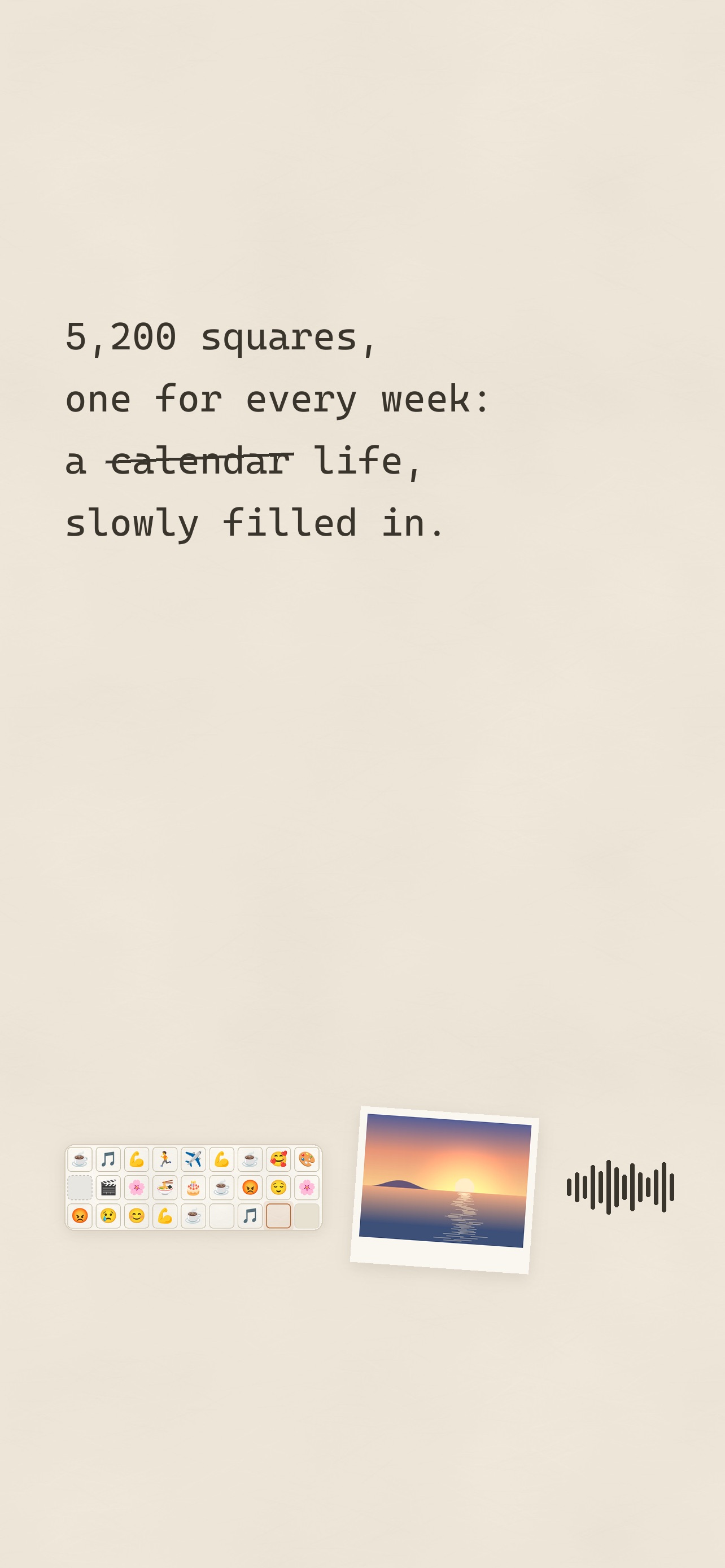 Screenshot 1 of 5200 Weeks