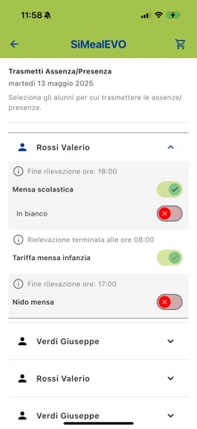 SiMeal EVO iPhone screenshot 3