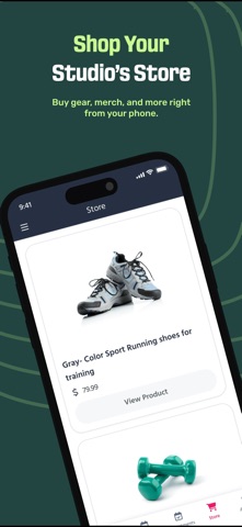 TeamUp Member Booking screenshot