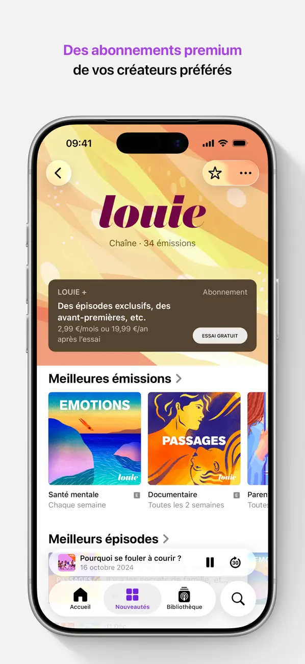 Screenshot #2 pour Apple Podcasts