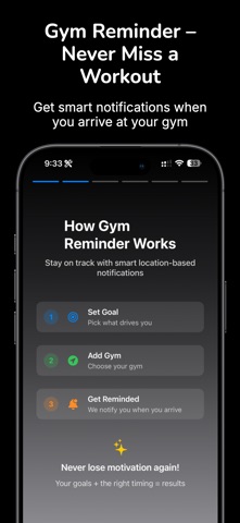 Workout App - Gym Reminder Screenshot 1 of 8