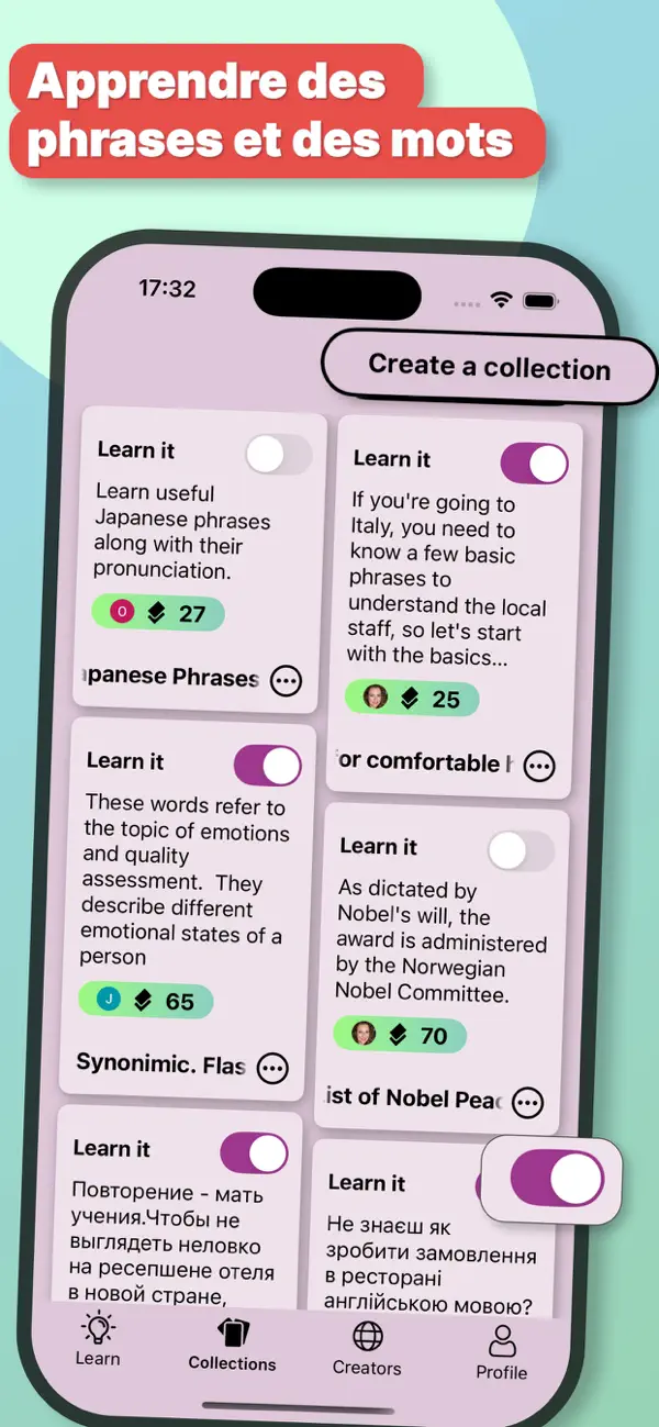 Screenshot #3 pour Card ai: Apprendre les langues