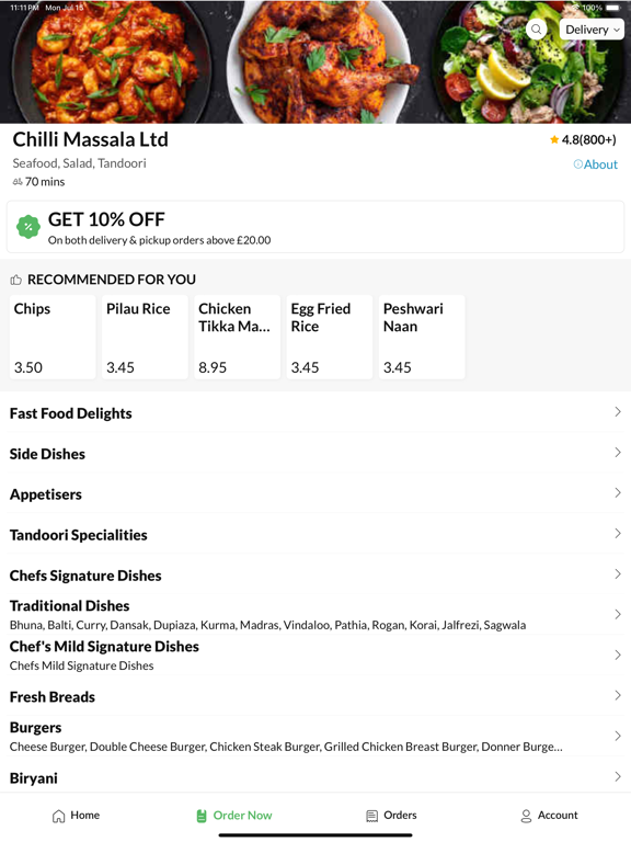Screenshot #6 pour Chili Massala Ltd