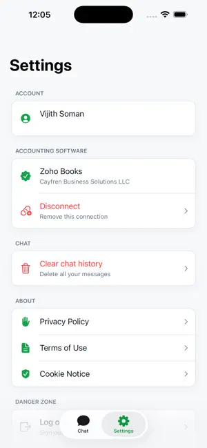 Accounts-AI screenshot 3