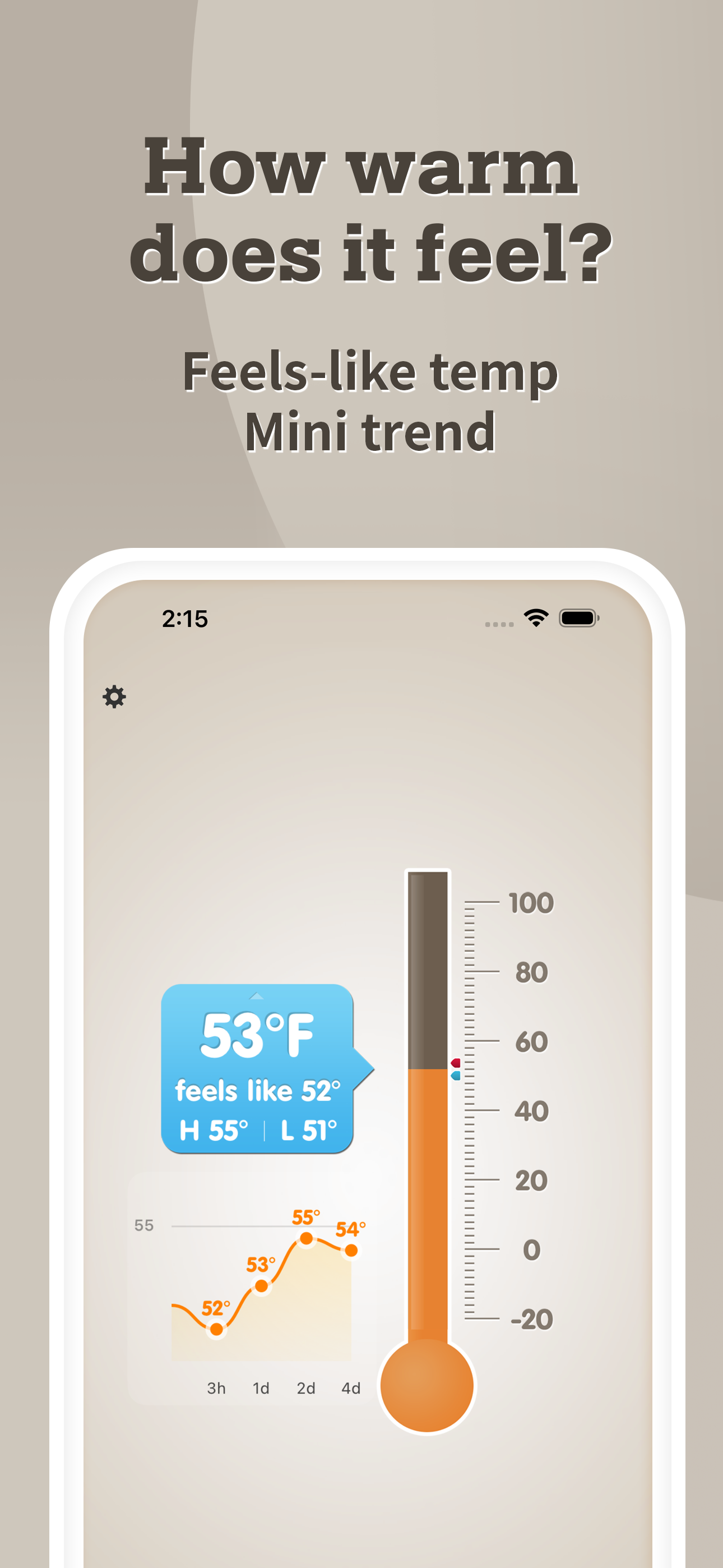 Thermo-hygrometer screenshot 4