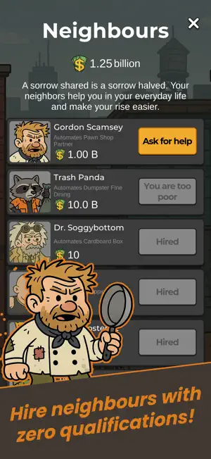 Trash Tycoon: Idle Trampire screenshot 3
