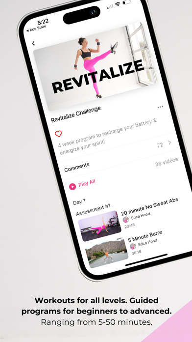 HoodFit: Fitness App for Women Screenshot