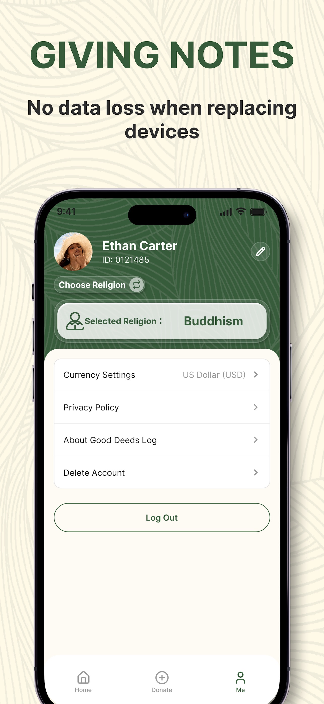 Screenshot 6 of Giving Notes-Donation Log