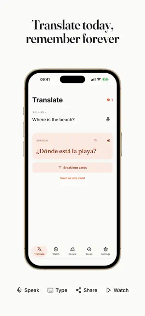 Lexo: Translate & Flashcards screenshot 1
