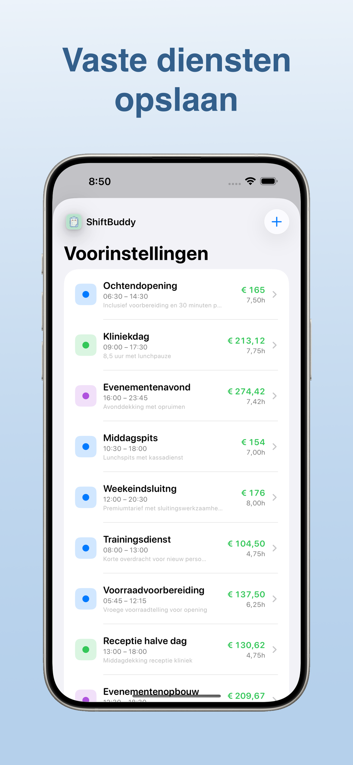ShiftBuddy app screenshot 3