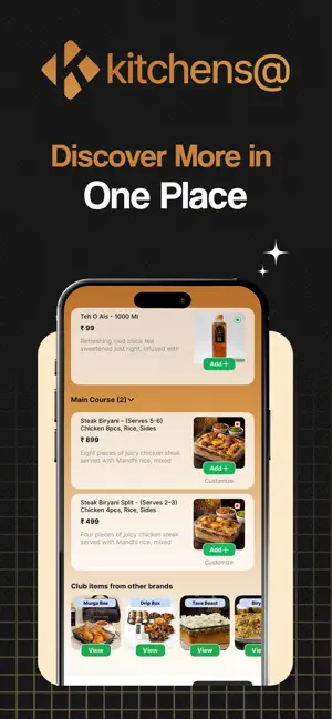 Kitchens@ Food Delivery screenshot 3