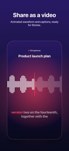 Dictaphone: Voice Notes & Text screenshot 7