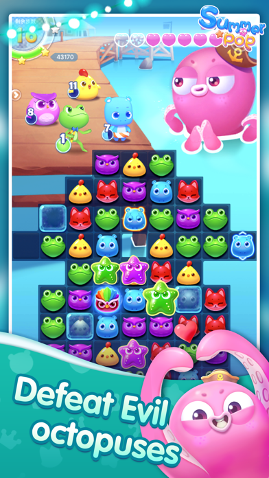 Summer Pop – Match Puzzle Game iPhone screenshot 3 - Games app