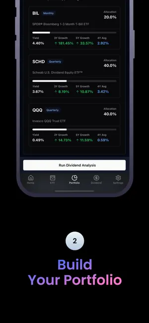Dividend Growth screenshot 3