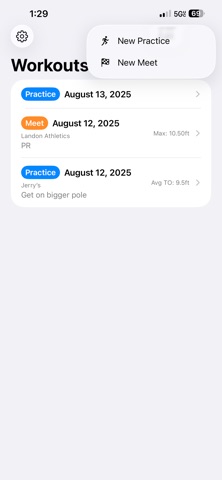Pole Vault Journal Screenshot 3 of 5
