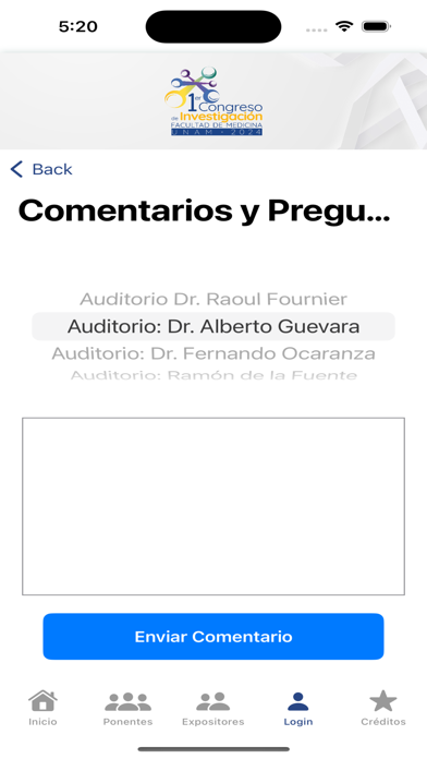 congreso CIDI Screenshot